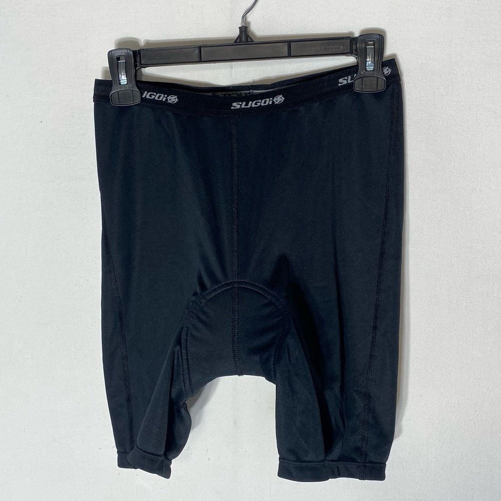 Sugoi Midnight Black Padded Cycling Shorts M Activewear Athletic Workout